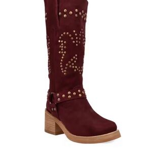 $178 Retail - GIFTABLE Dingo Studded Troubadour Boots – Women’s Size 10 (NWT)